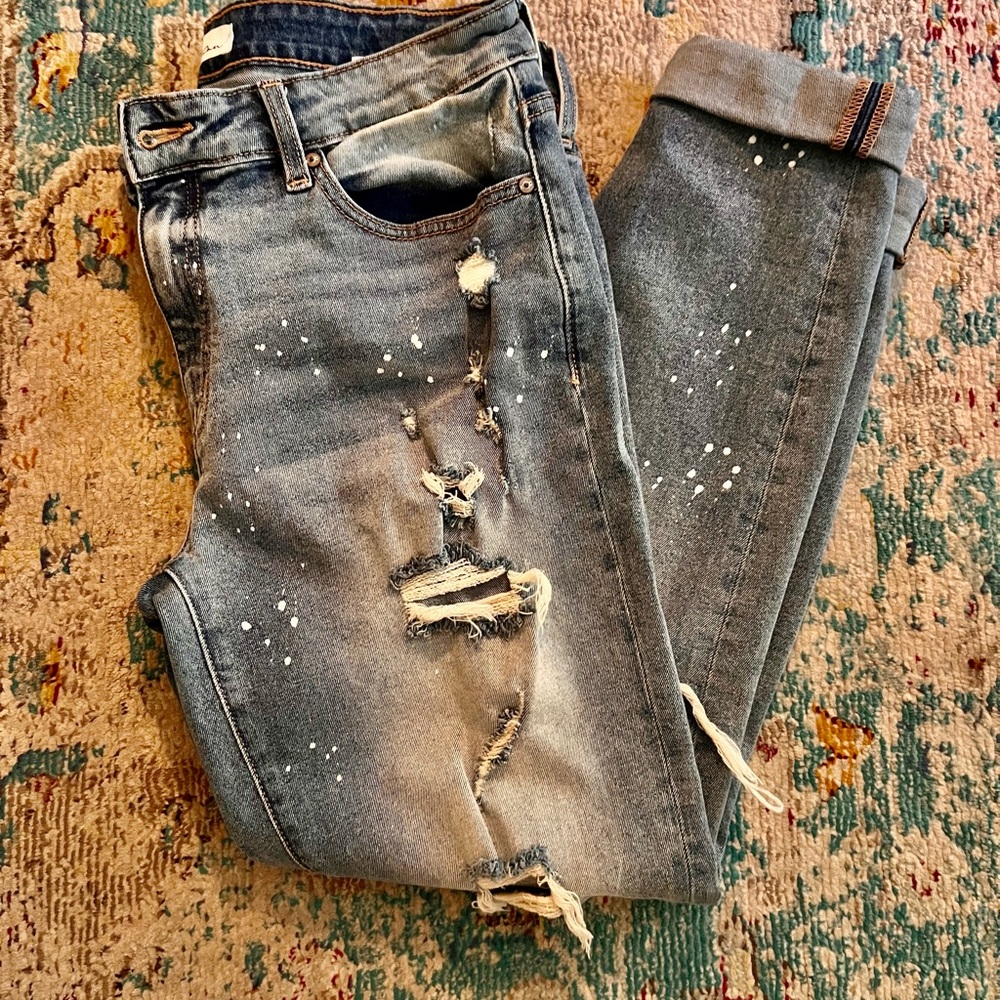 KanCan Distressed Women's Jeans Sz 9/28